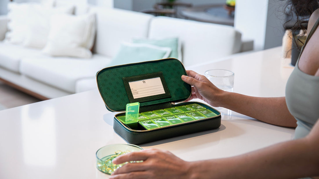 Wilcox Green Pill Case